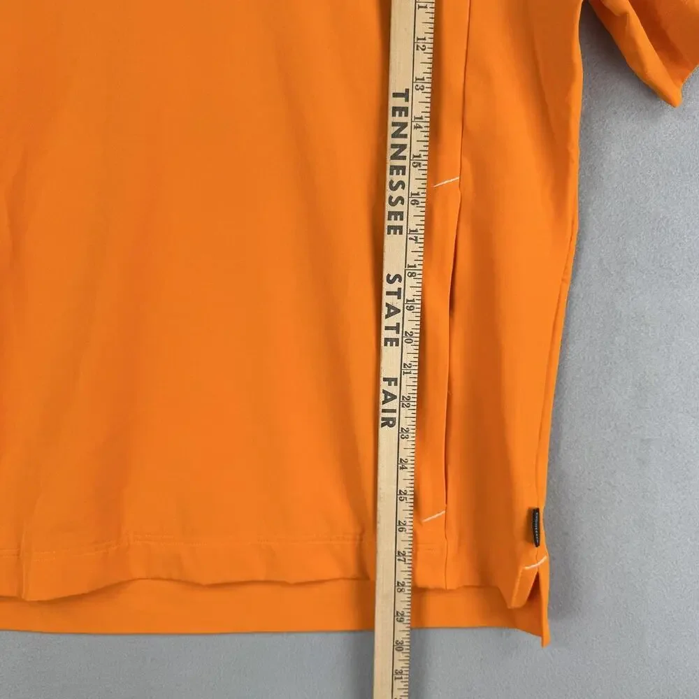 Nike Tennessee Volunteers Shirt Mens Medium Orange NCAA Football 1/4 Zip Top